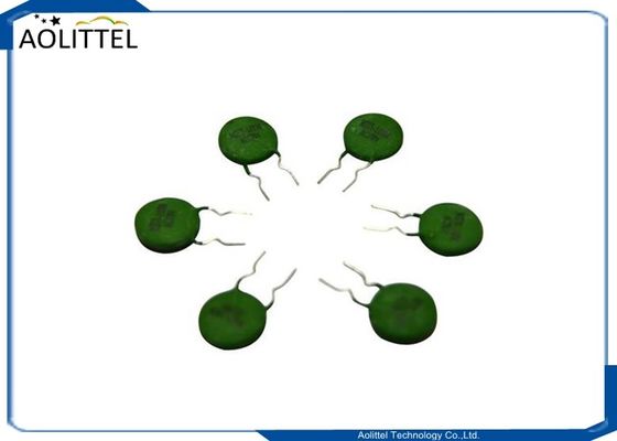 Comité technique 18Ohm 60C de démagnétisation de information enduit de silicone de la thermistance MZ71-18RM AC270V 14mm de ptc pour la couleur TV