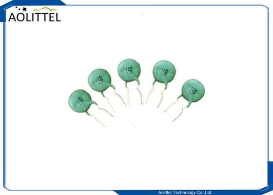 lancement 5mm 100R de la thermistance ptc 15P 15mm de 15mm 120 vert de la résistance thermique 200mA de degré pour le circuit à C.A. de télécom