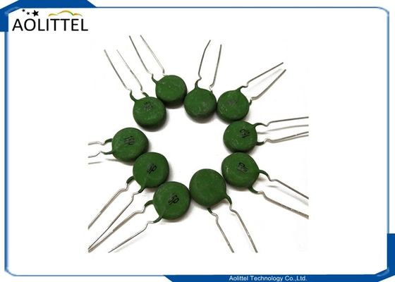 lancement 5mm 100R de la thermistance ptc 15P 15mm de 15mm 120 vert de la résistance thermique 200mA de degré pour le circuit à C.A. de télécom