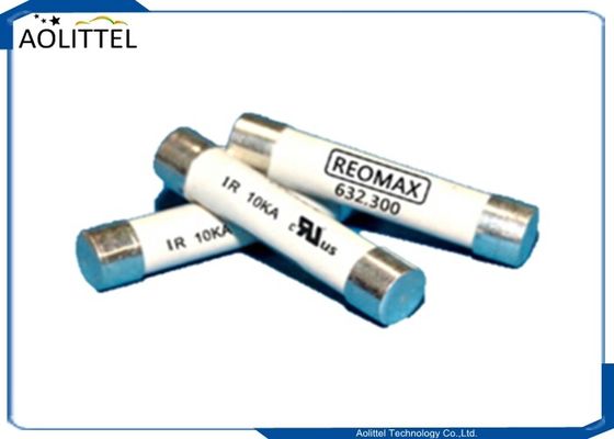 Fusible en céramique de type cassette temporaire rapide 6x32mm 3AB 300V 500V 600V 660V 1000V 10A de tube