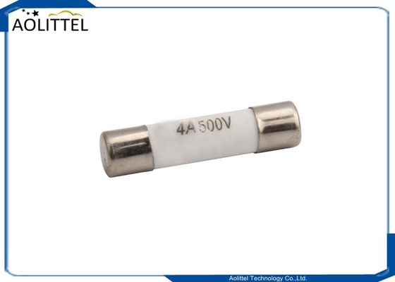 Fusibles à cartouche en céramique à retard de temps à haute tension 5x20mm 500V 500mA avec le sable anti-déflagrant