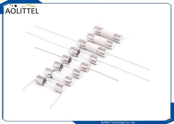 fusible rapidement de action 6.250MFC1500A de tube de verre à C.A. 250V 125V des fusibles à cartouche de 3AB 3AG 6.35x32mm 5A