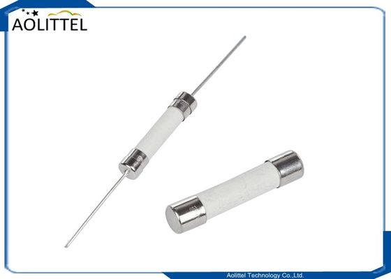 Le haut tube en céramique rapidement de action de rupture de la capacité 6x32mm fond le C.C à C.A. de F10A 250V 300V