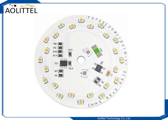 Puce linéaire à canal double IC de programme intégrée par LED de puissance constante de solutions d'ODM des lampes F2722